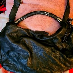 Kenneth Cole Leather Hobo purse black. Great condition